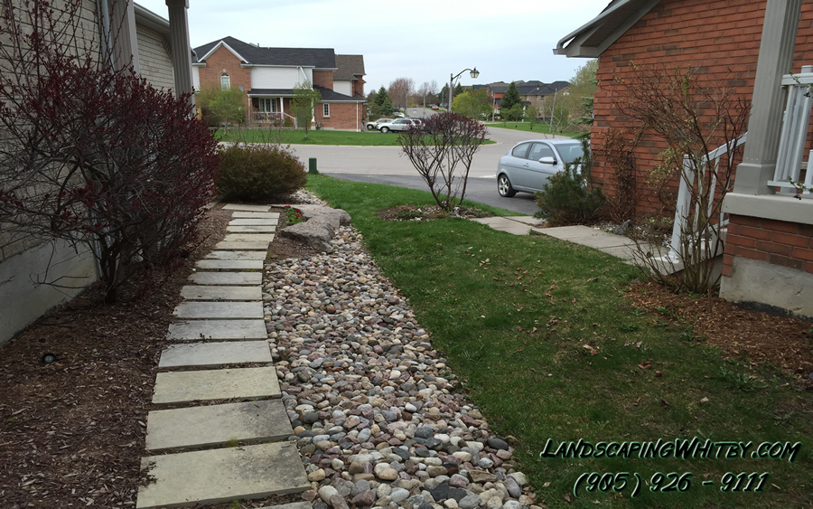 Garden Path Patio River Stone